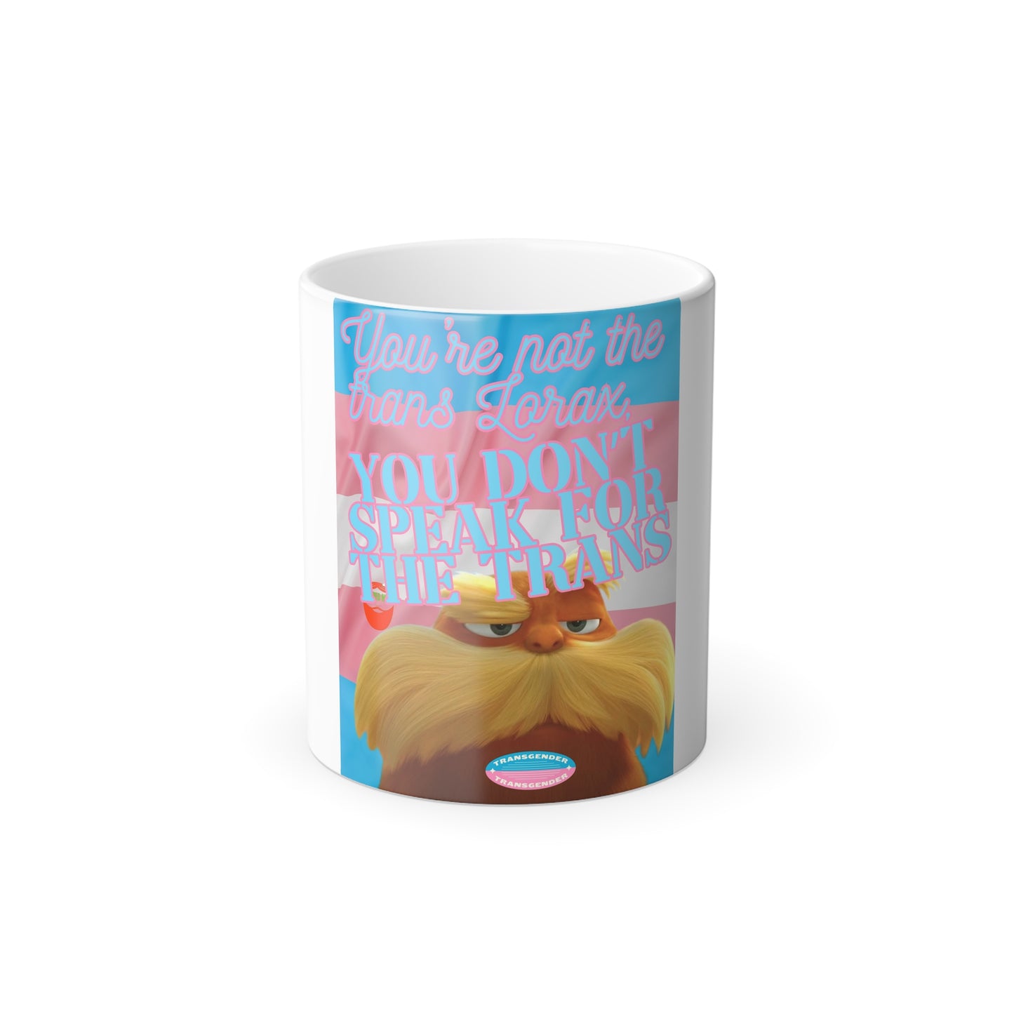 Mug - Color Morphing 11oz - Being transgender is not a uniform