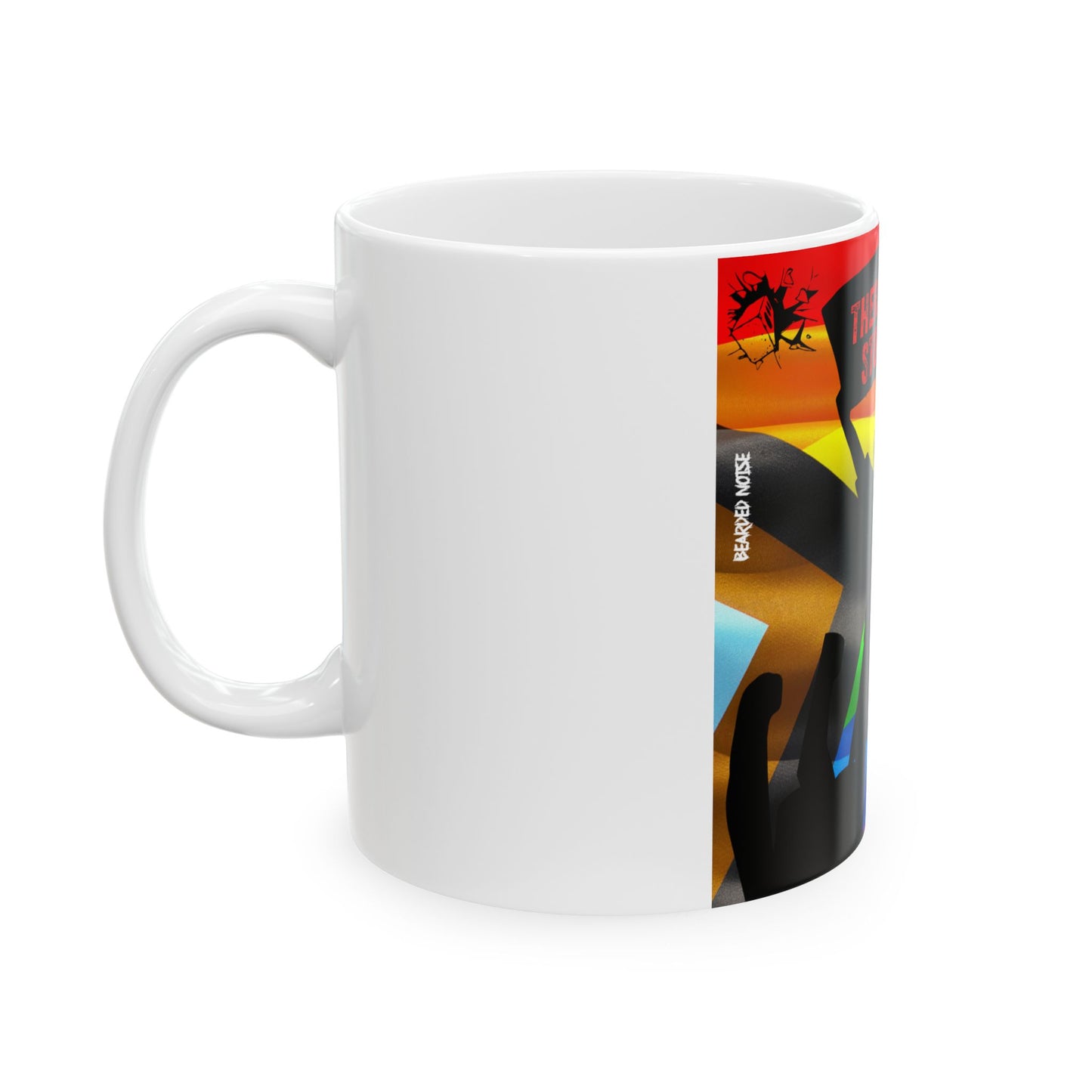 LGBTQ+ Activism Ceramic Mug - "There's a T in Stonewall"