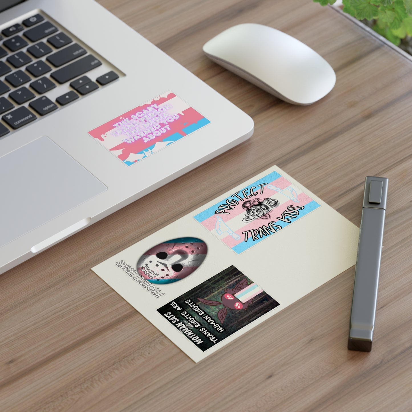 Trans Rights Sticker Sheets – Empowering Designs for Social Activism