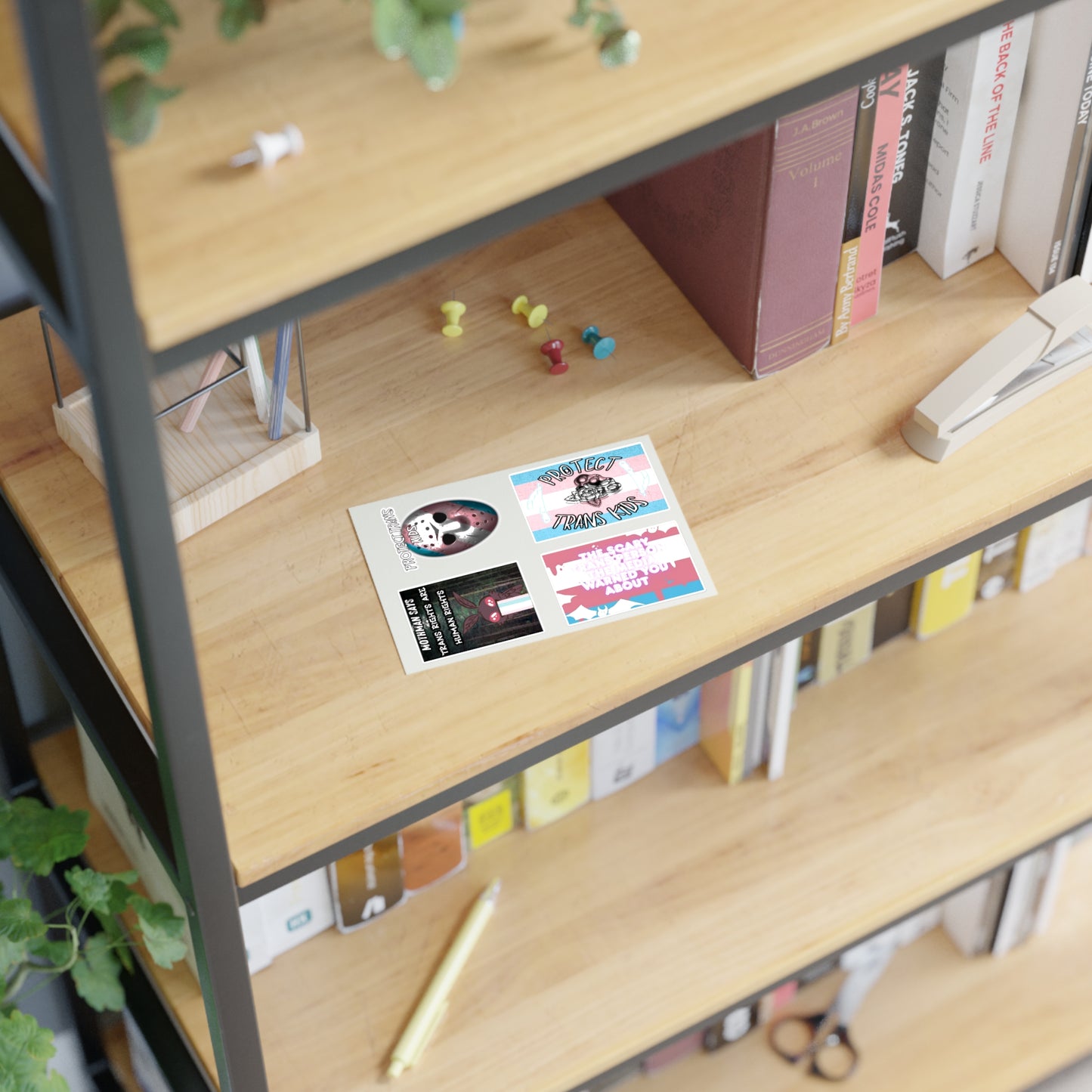 Trans Rights Sticker Sheets – Empowering Designs for Social Activism