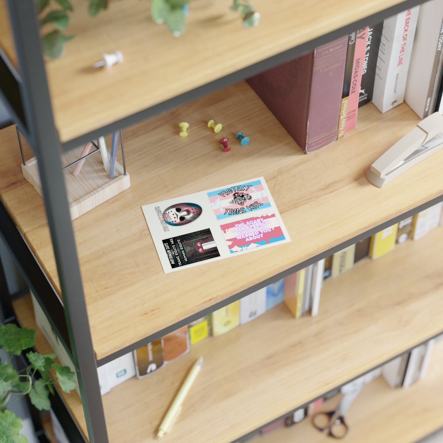 Trans Rights Sticker Sheets – Empowering Designs for Social Activism