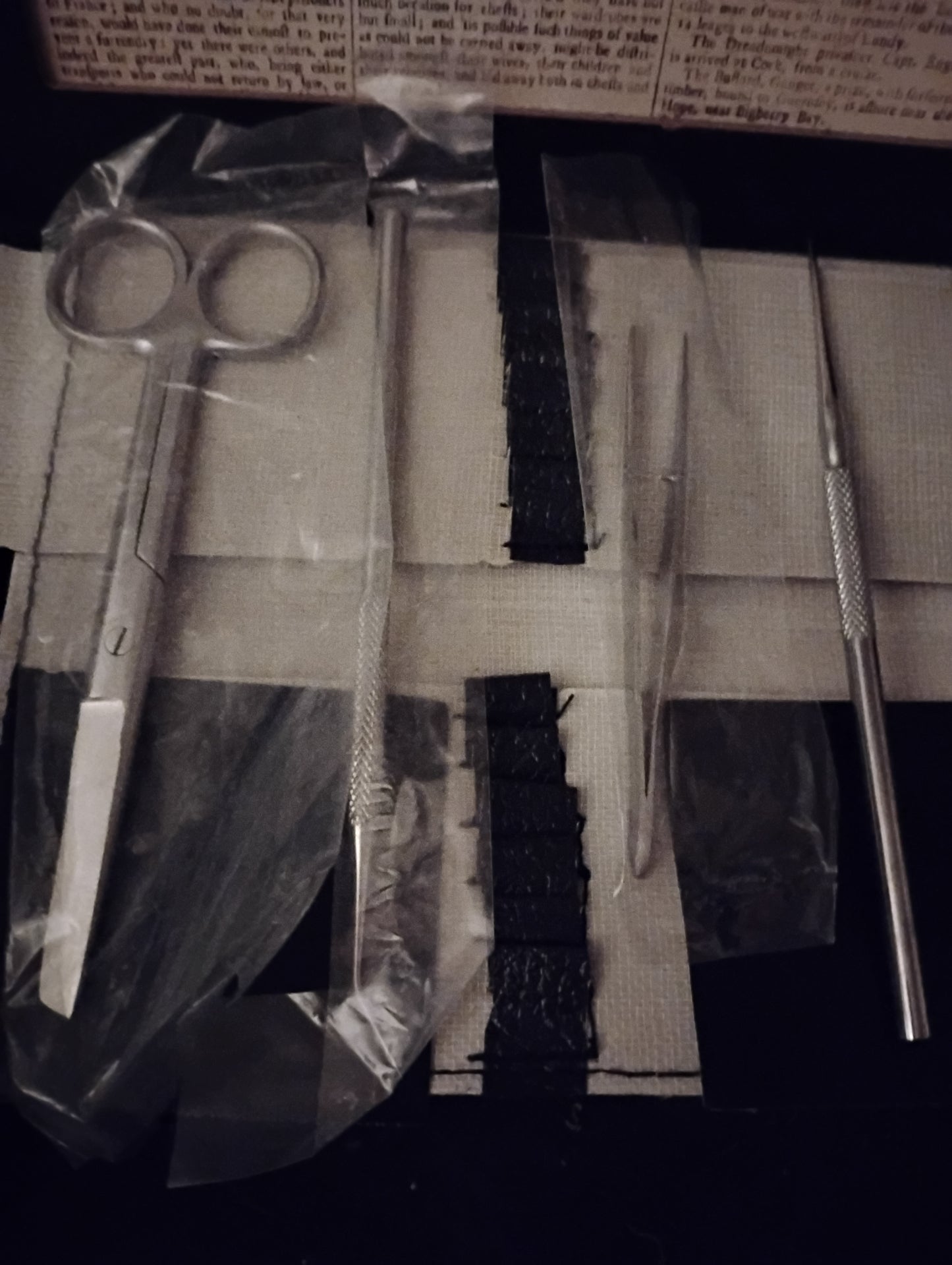 Antique surgery set