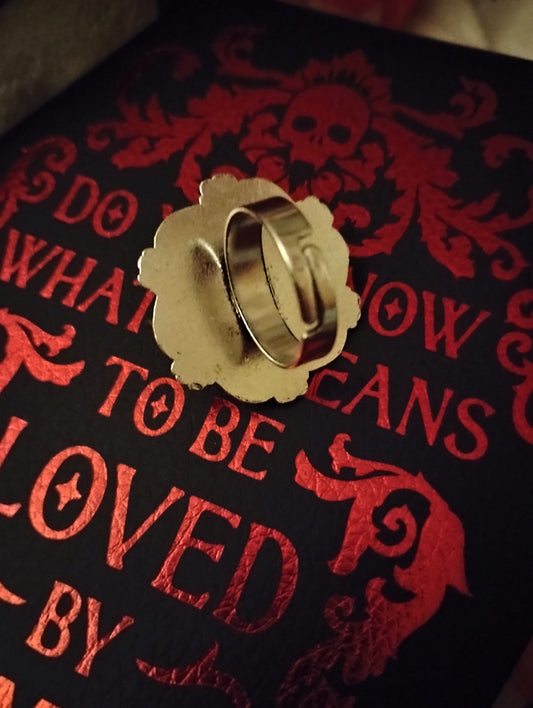 Antique faux teeth adjustable