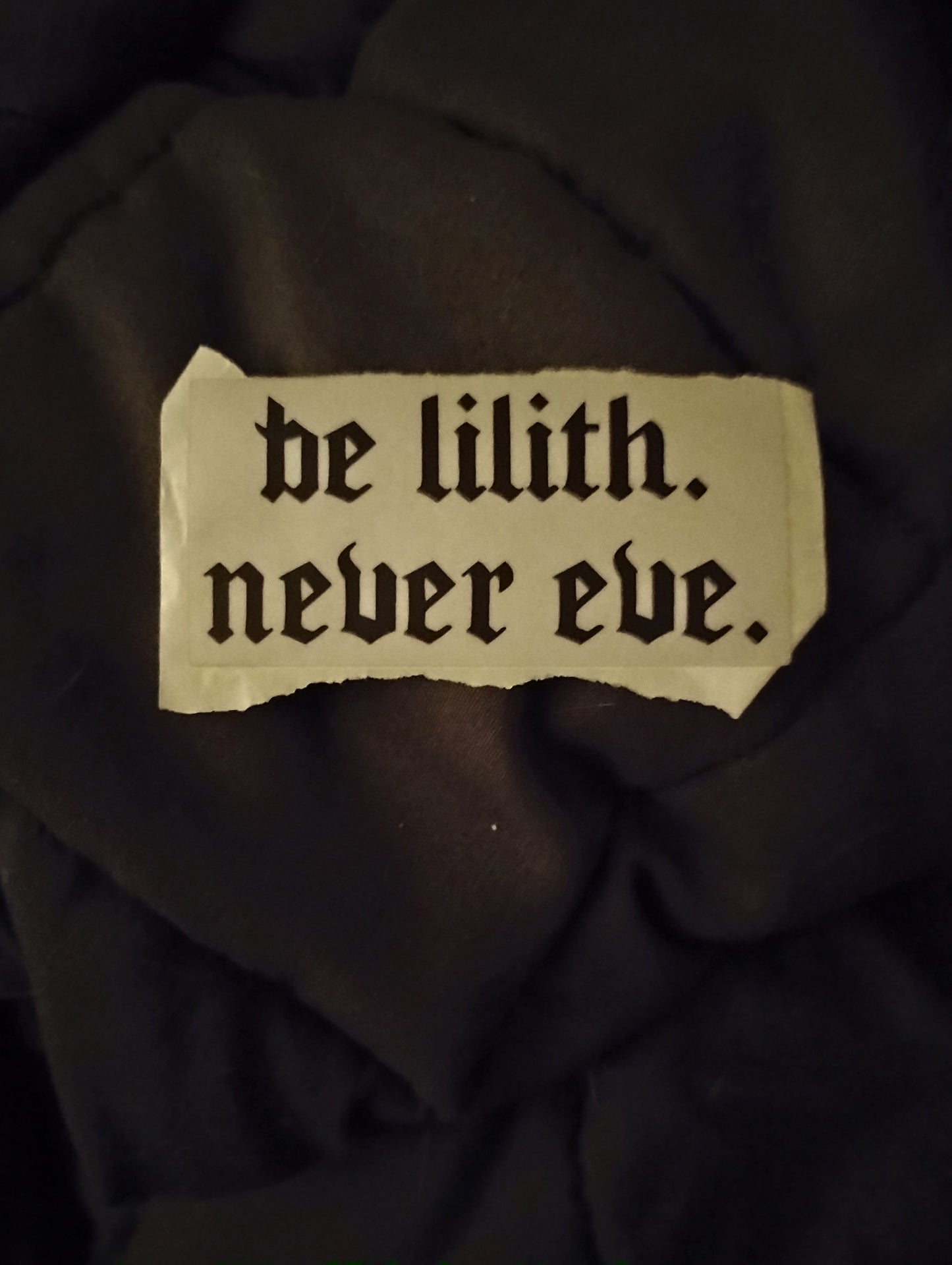 Be Lilith