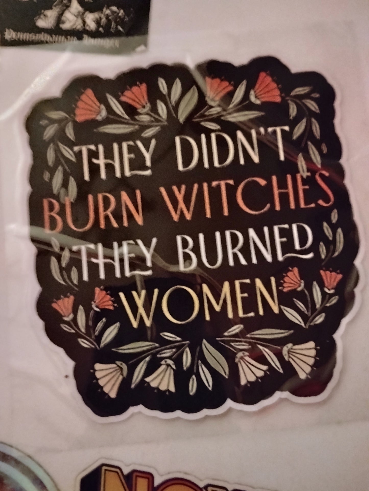 Burned women