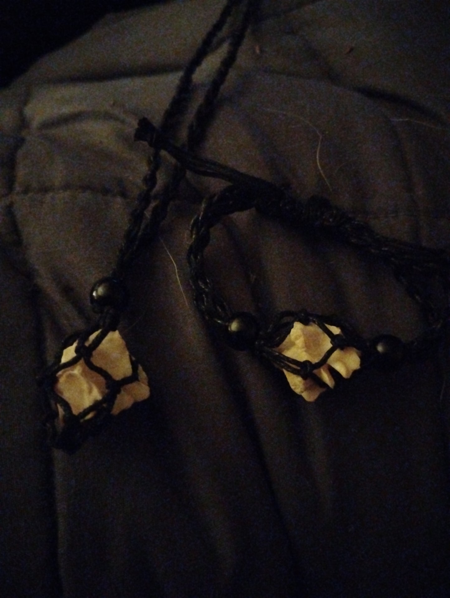 Boa spine bracelet and necklace