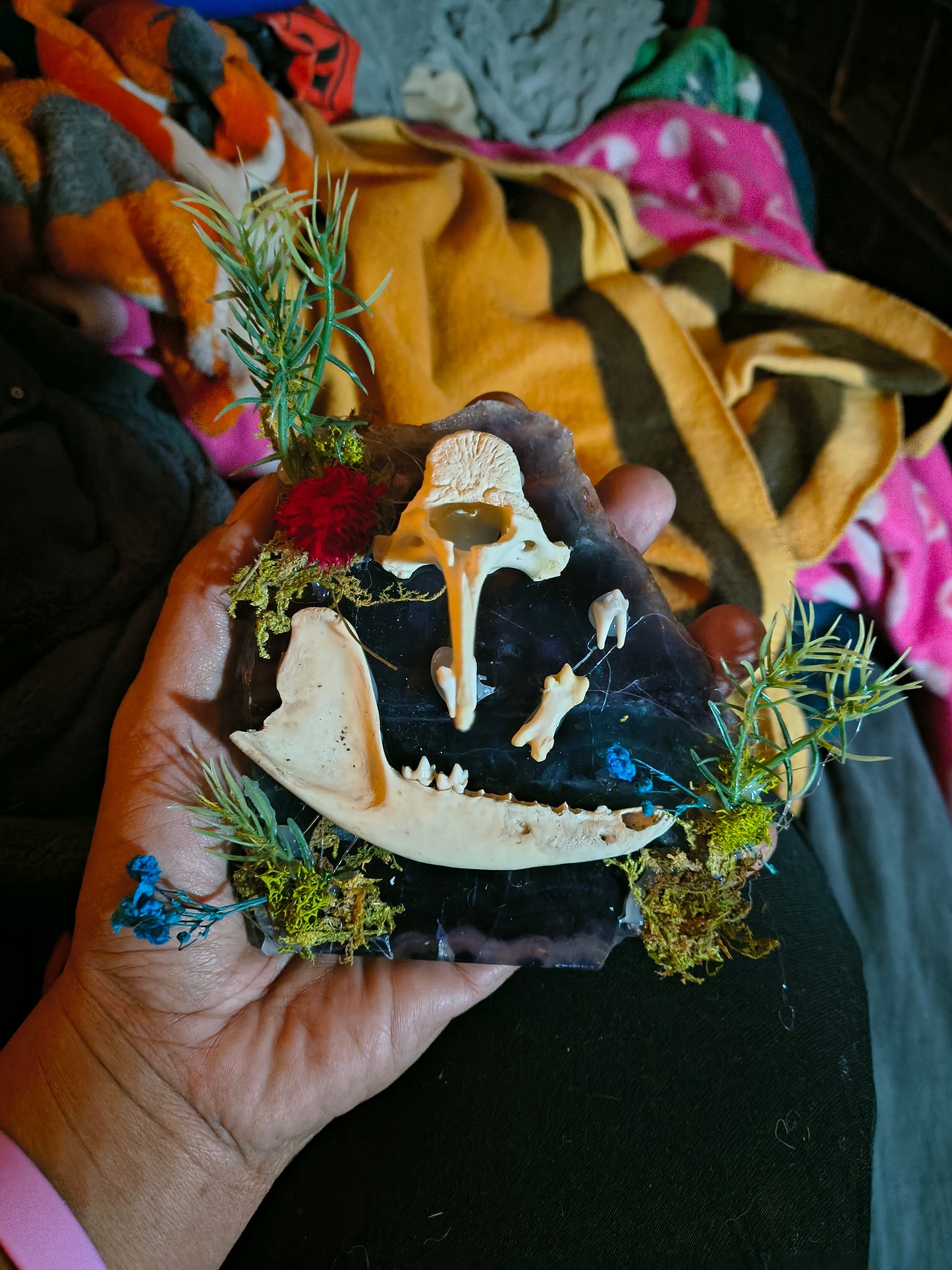 Rainbow Fluorite art