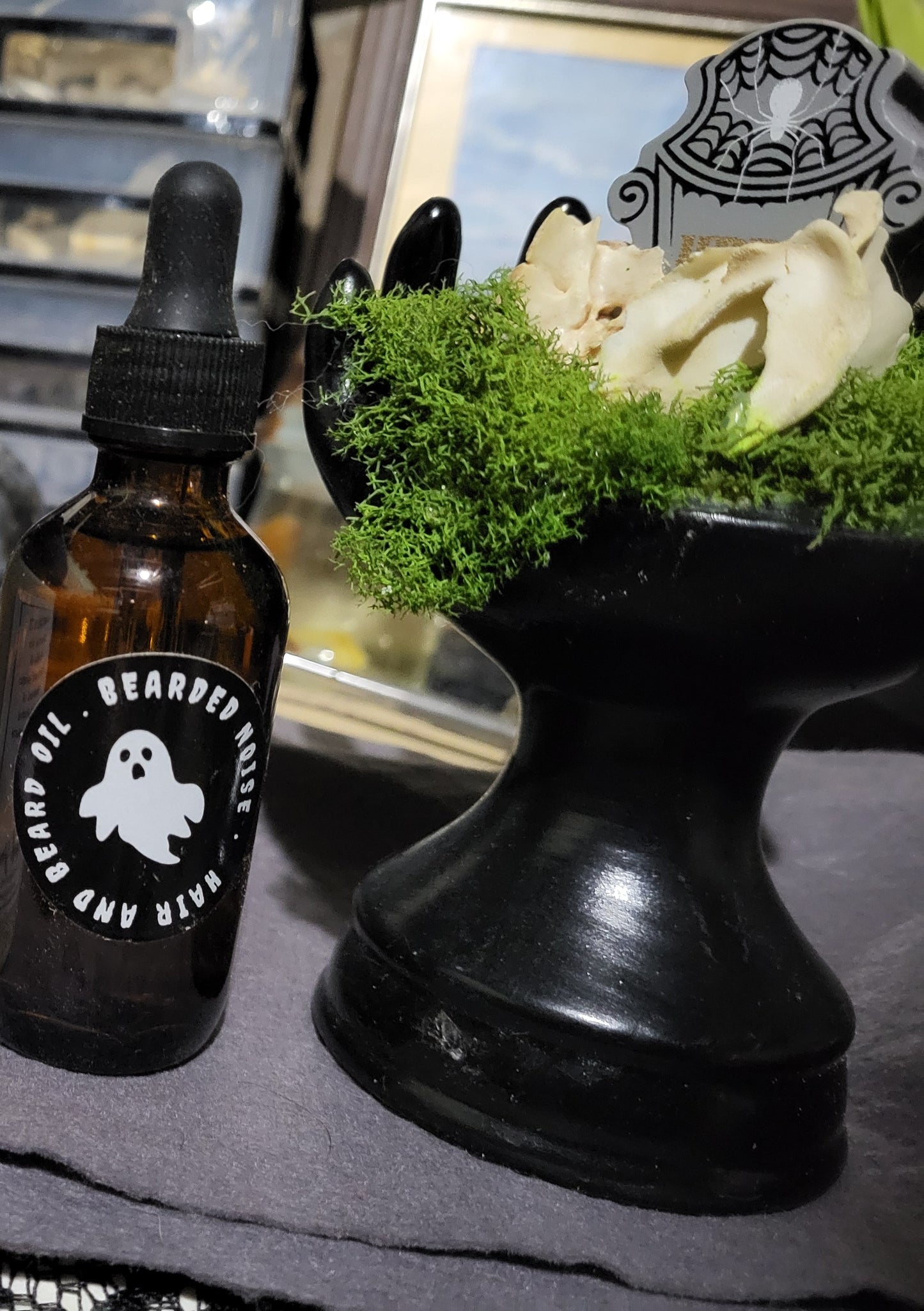 Beard and hair oil
