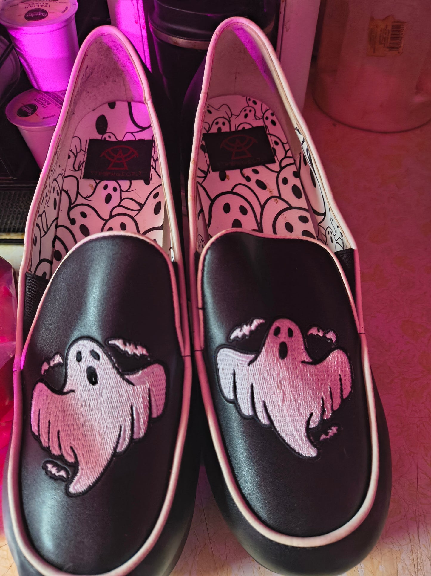 Strangecvlt Platform Heels “Banshee Phantom”