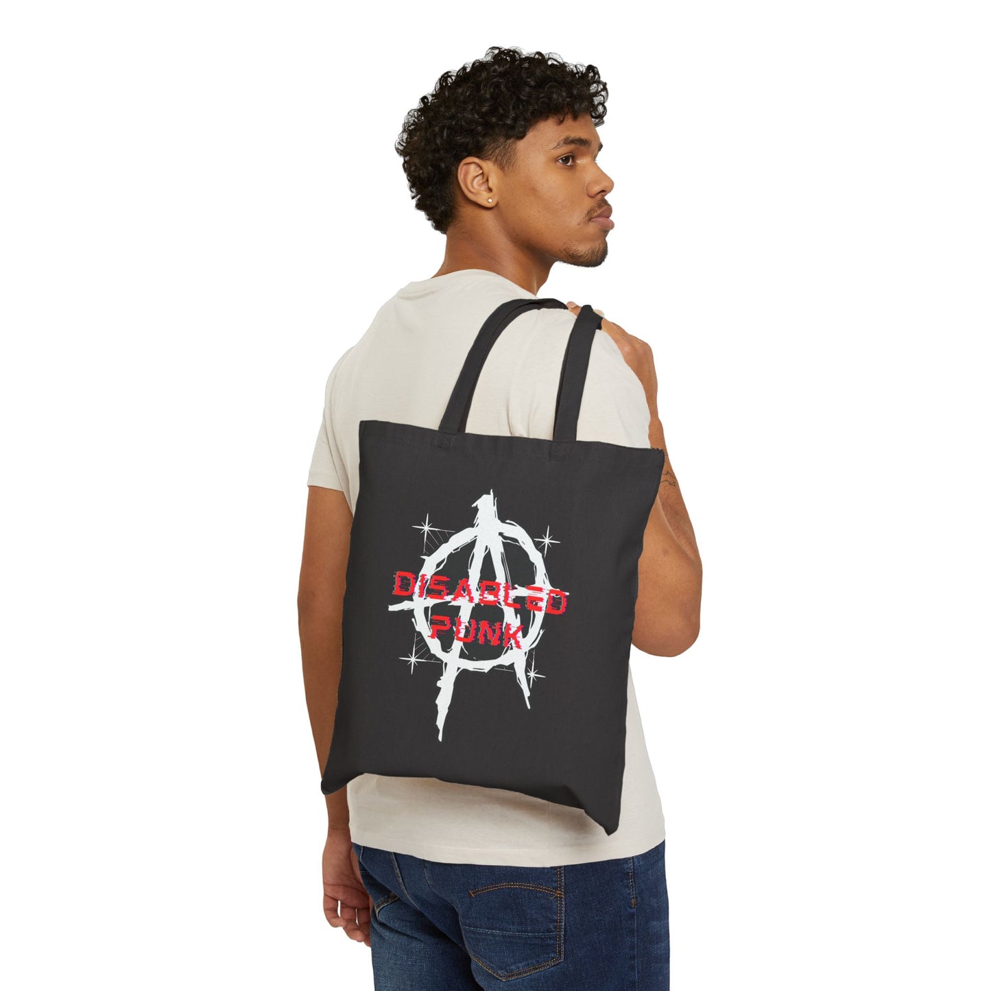 Tote Bag - Disabled Punk Pride Design