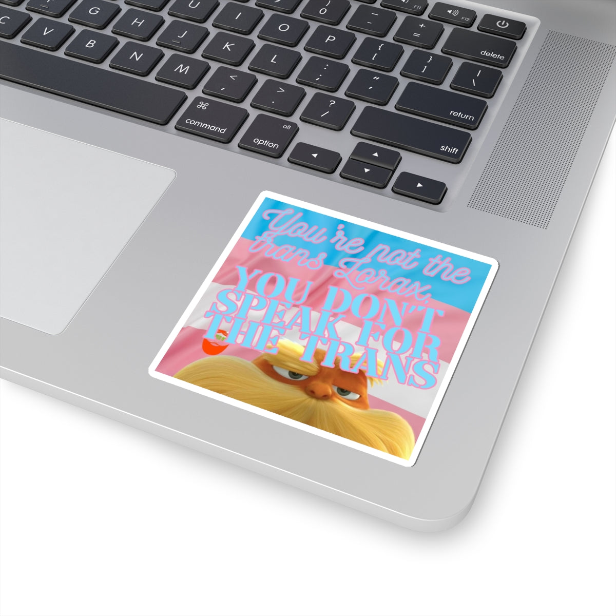 Trans Rights Kiss-Cut Sticker - Inclusive and Bold Design for Pride and Activism