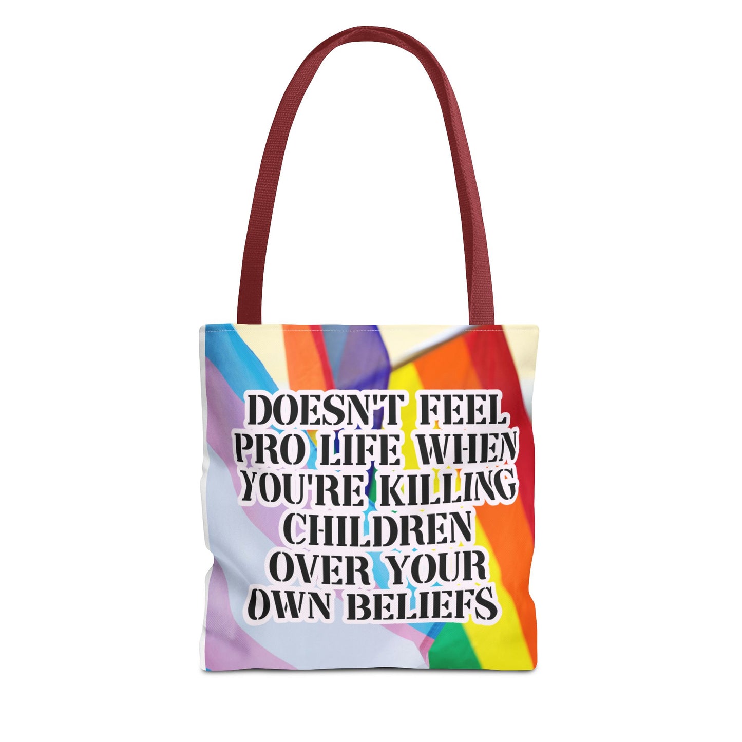 Provocative Message Tote Bag - Perfect for Activists and Advocates