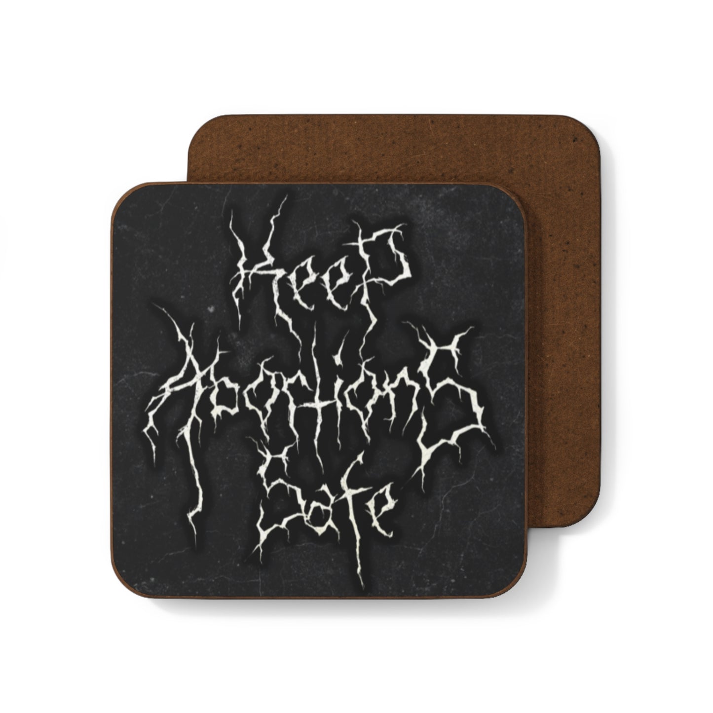 Gothic Hardboard Coaster - Keep Pothions Safe