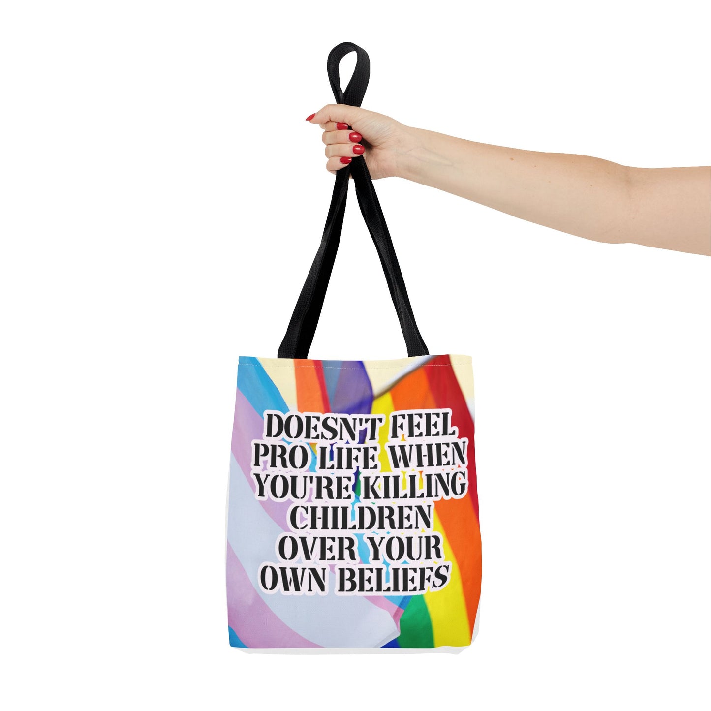 Provocative Message Tote Bag - Perfect for Activists and Advocates