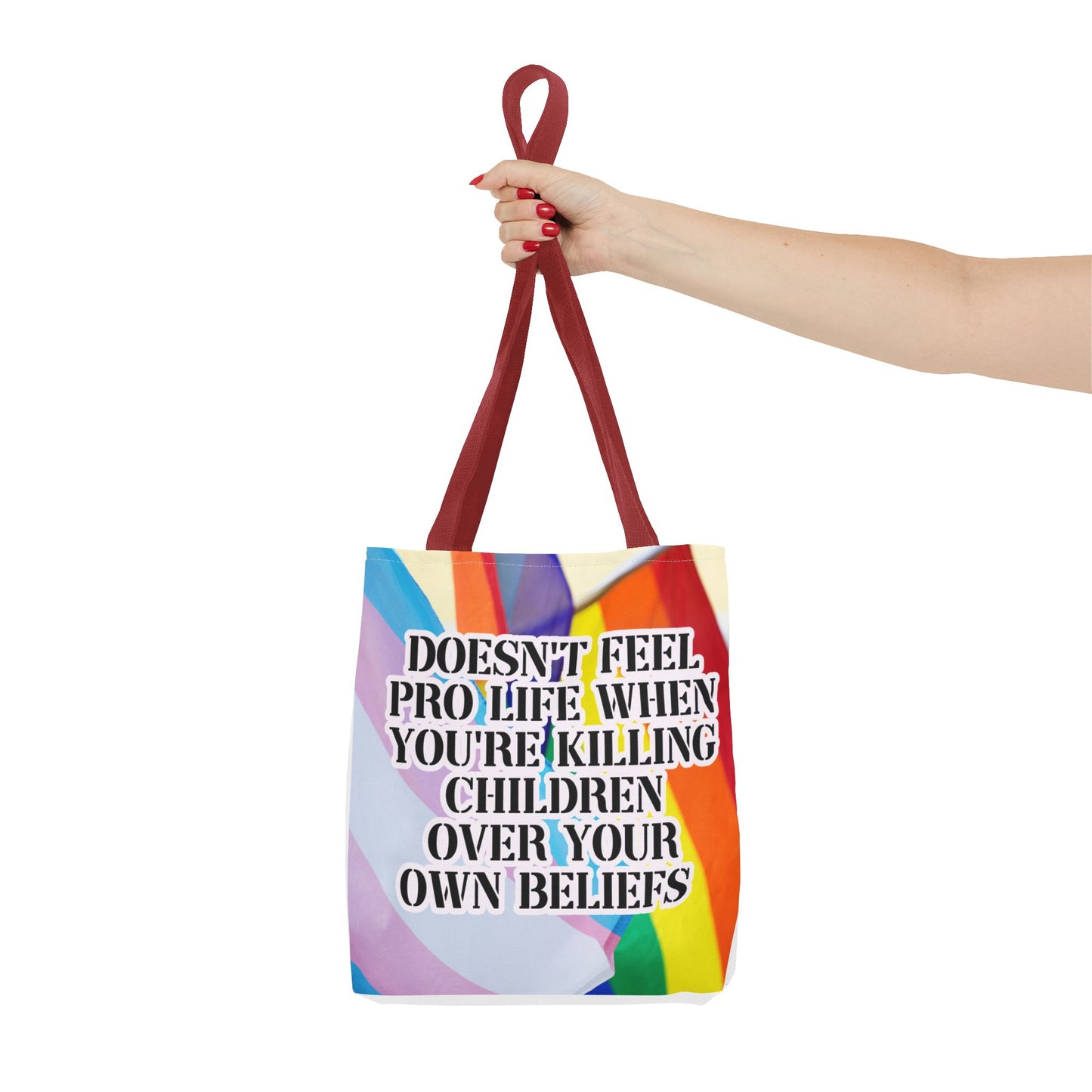 Provocative Message Tote Bag - Perfect for Activists and Advocates