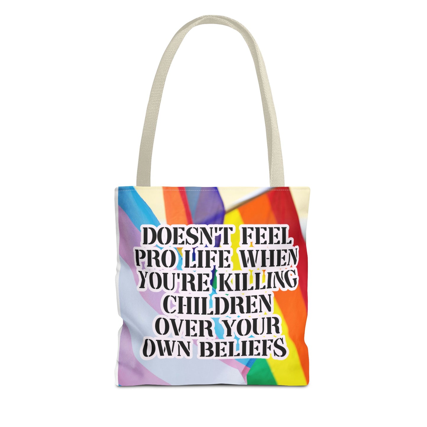 Provocative Message Tote Bag - Perfect for Activists and Advocates