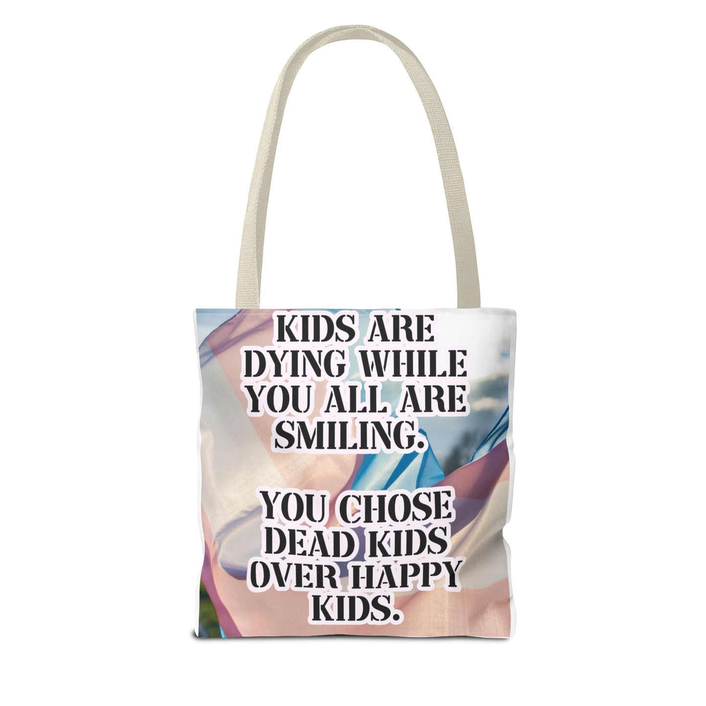 Provocative Message Tote Bag - Perfect for Activists and Advocates