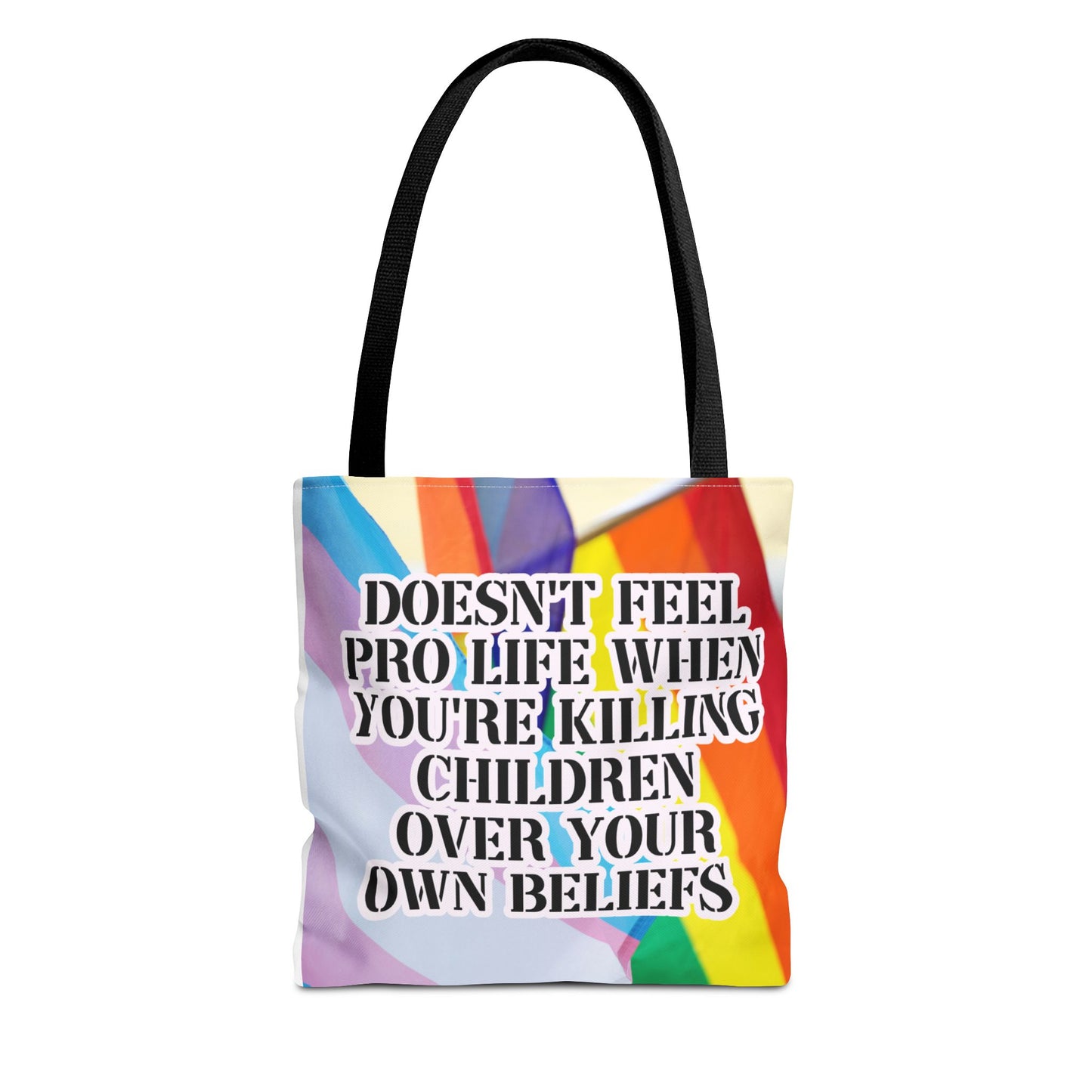 Provocative Message Tote Bag - Perfect for Activists and Advocates