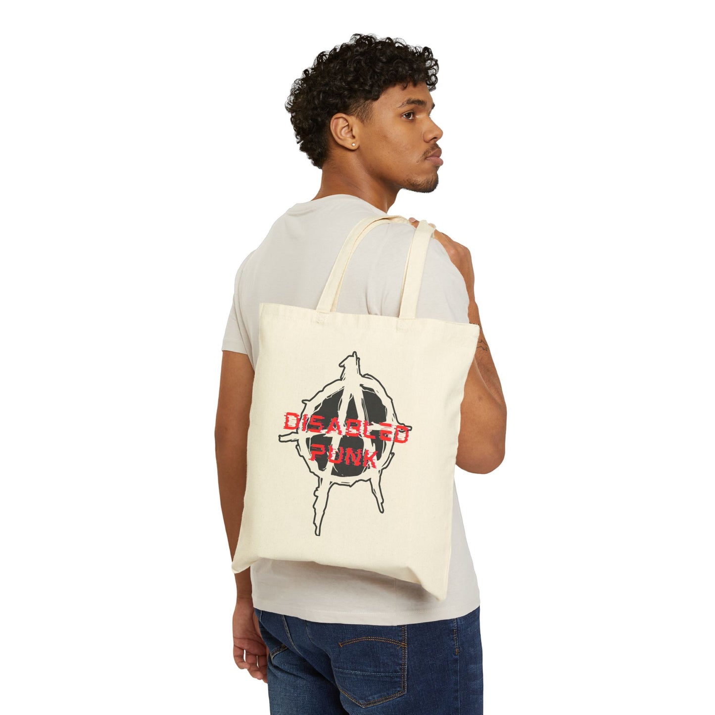 Tote Bag - Disabled Punk Pride Design