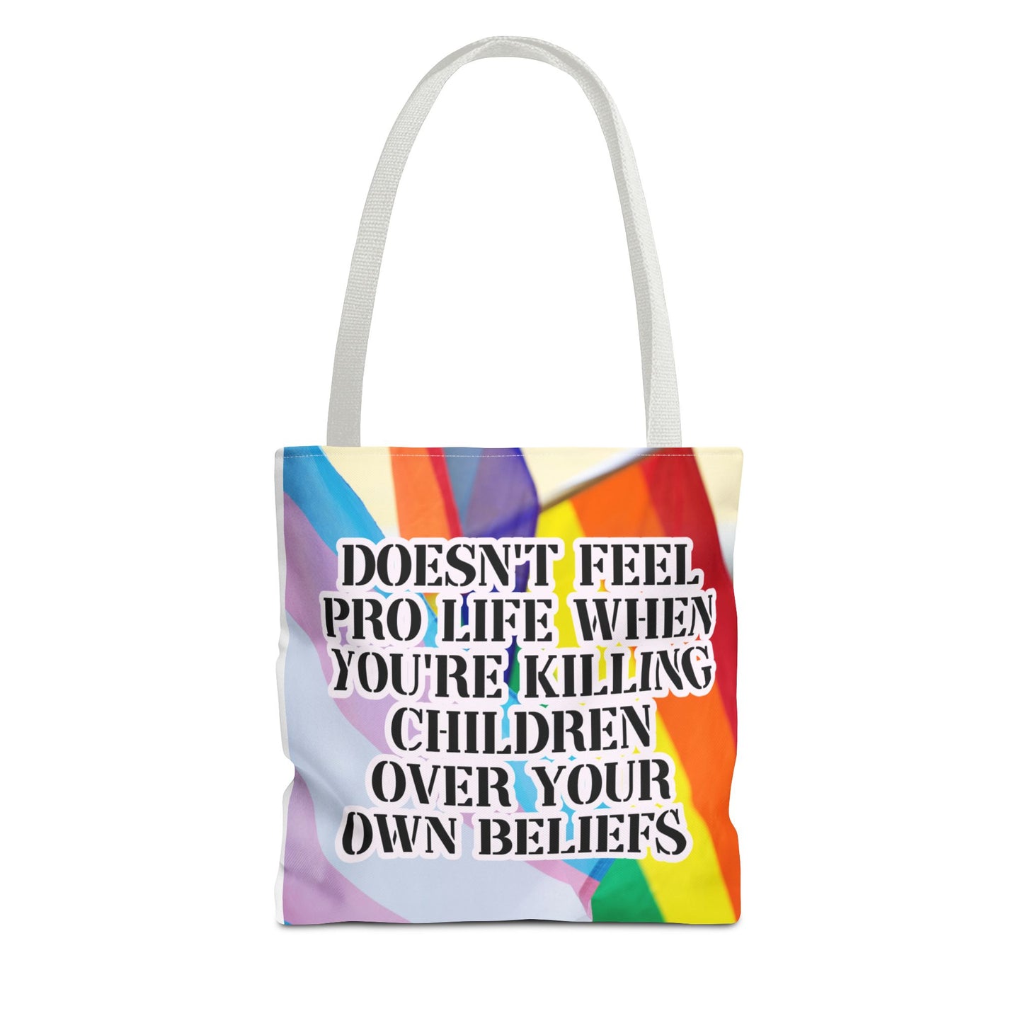 Provocative Message Tote Bag - Perfect for Activists and Advocates