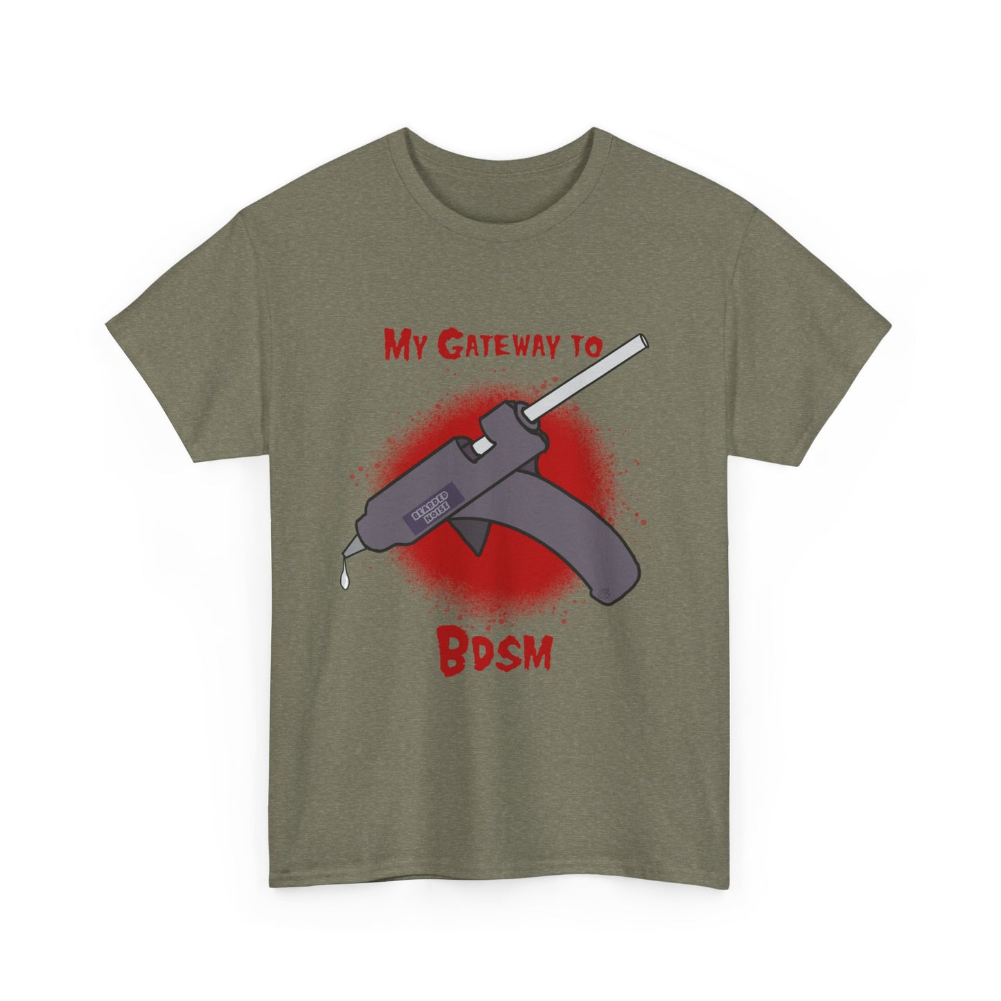 My Gateway to BDSM Unisex Heavy Cotton Tee - Unique Graphic T-Shirt for Bold Statements