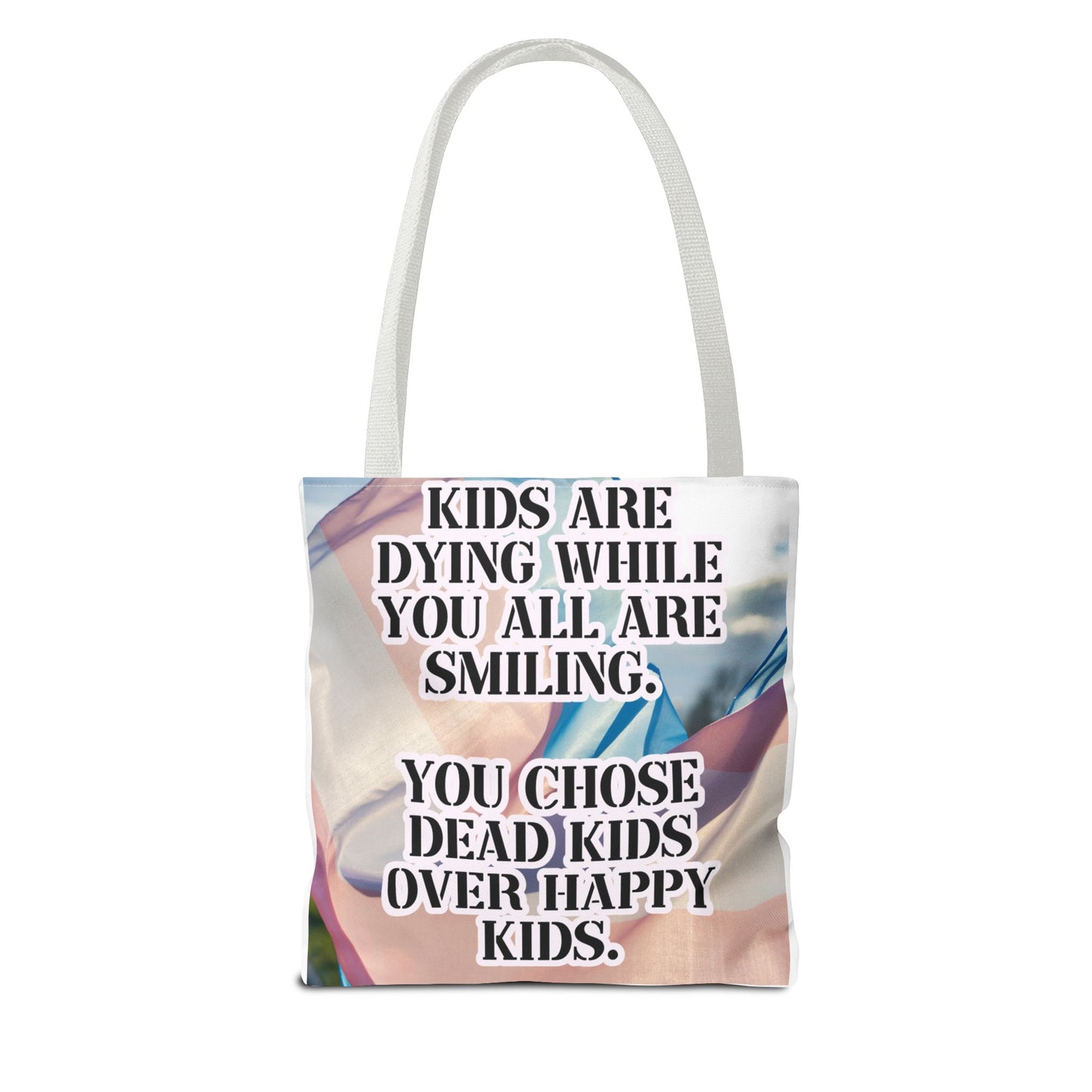 Provocative Message Tote Bag - Perfect for Activists and Advocates