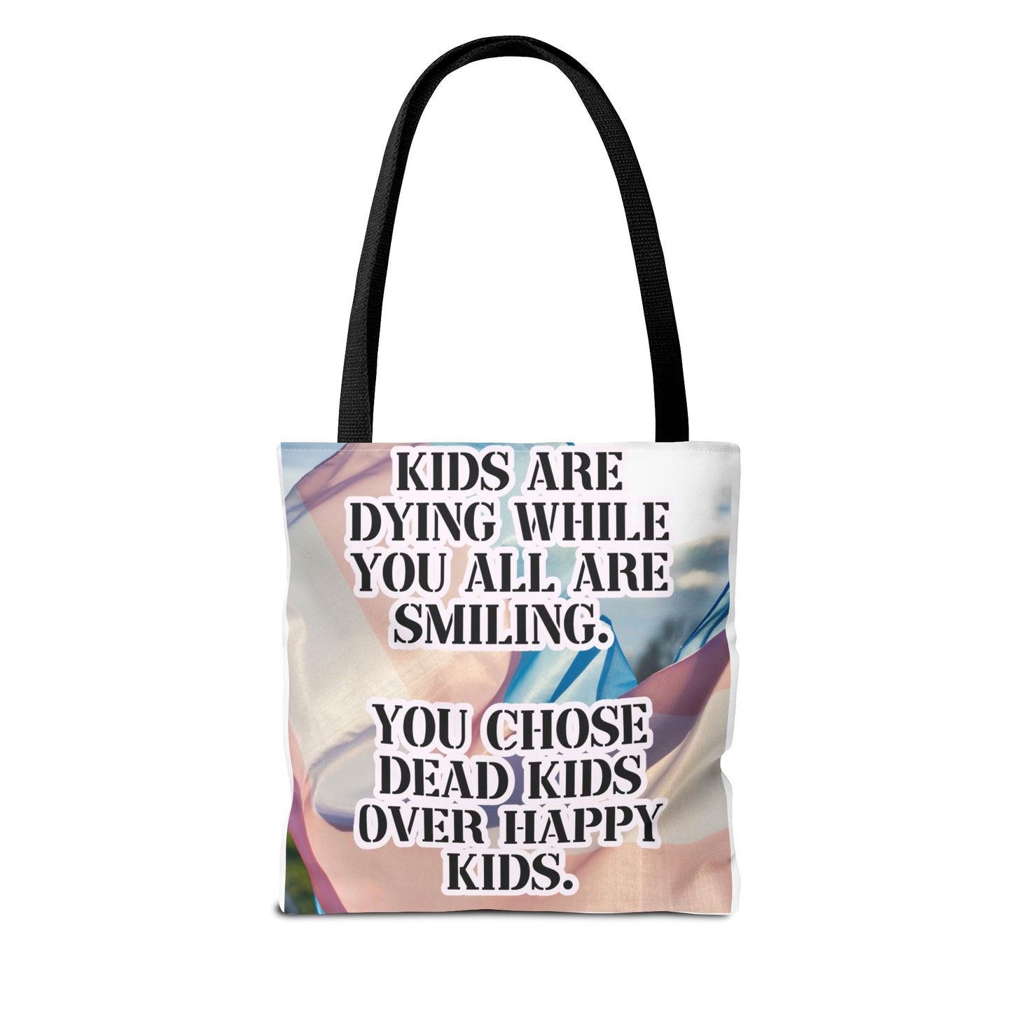 Provocative Message Tote Bag - Perfect for Activists and Advocates