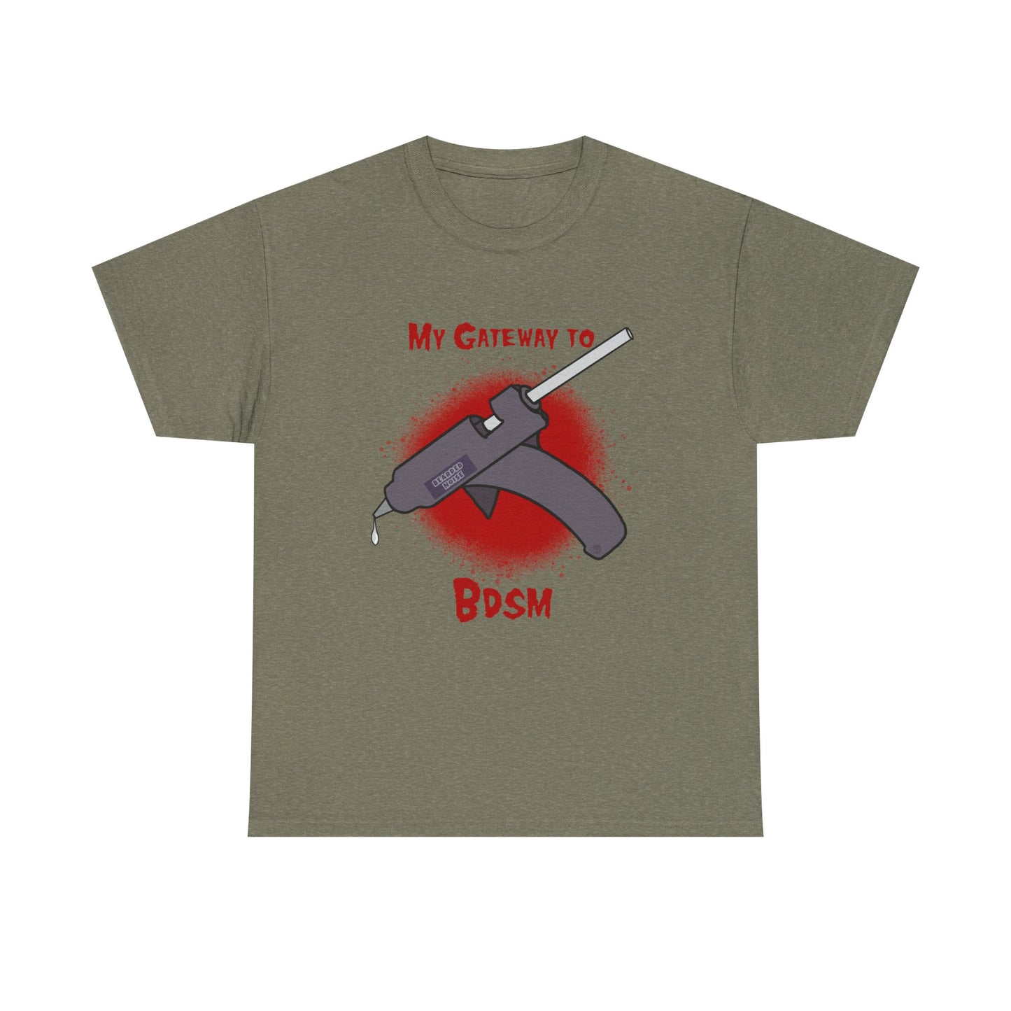 My Gateway to BDSM Unisex Heavy Cotton Tee - Unique Graphic T-Shirt for Bold Statements