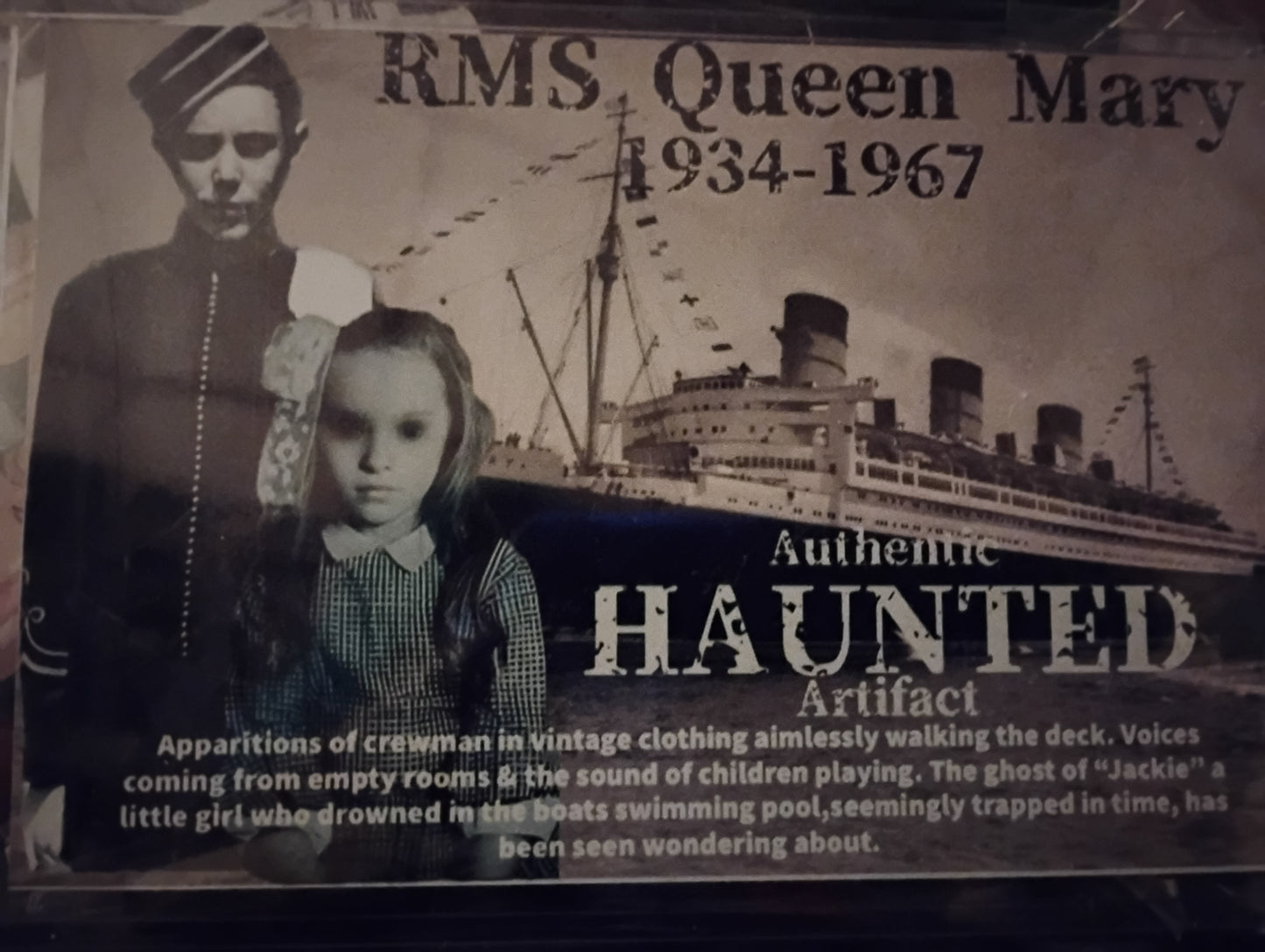 RMS Queen Mary Haunted Artifact