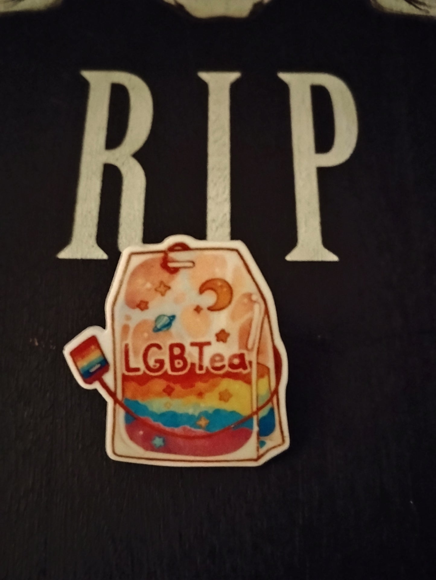 LGBTea pin