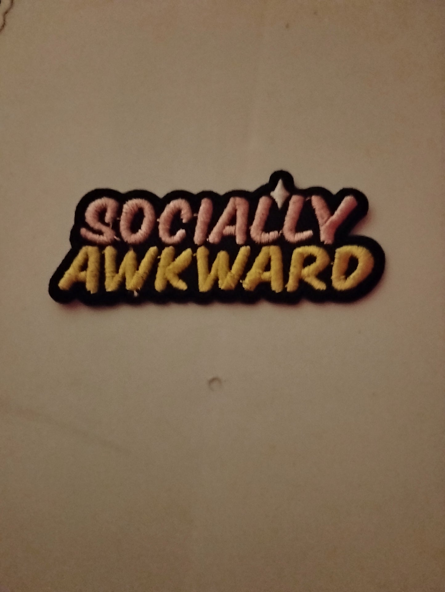 Socially awkward patch