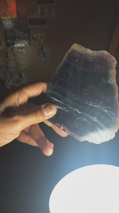 Rainbow Fluorite art