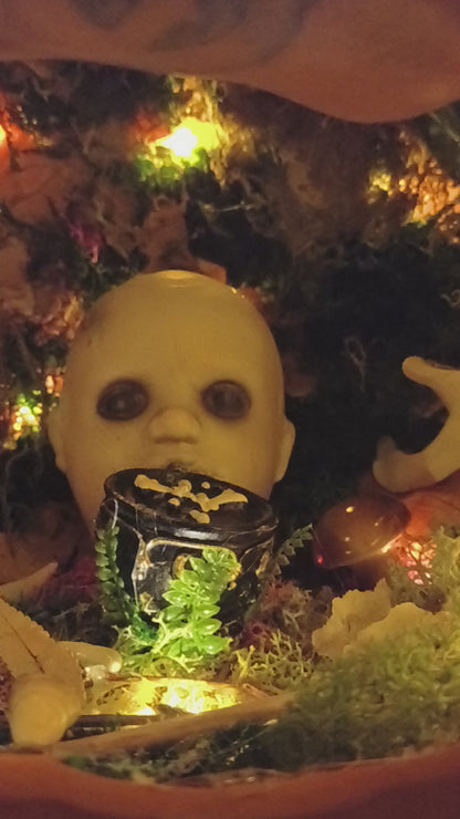 Witchy pumpkin chaos