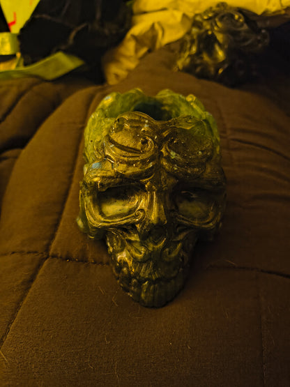 Resin skull holders
