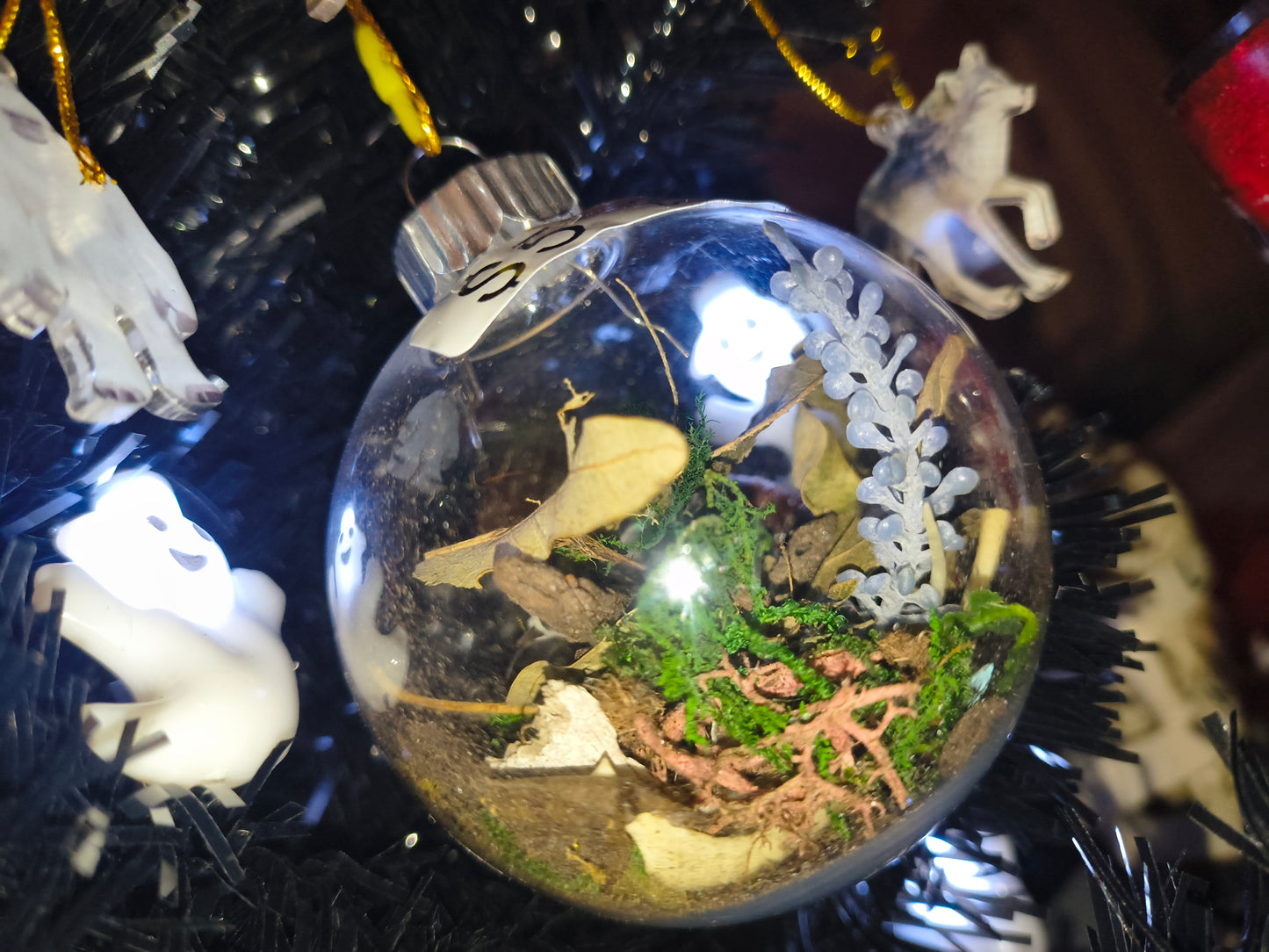 Forest inspired ornaments