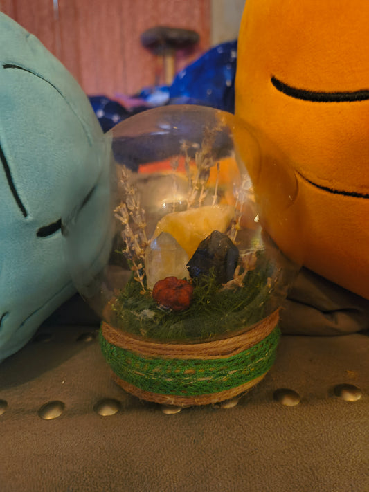 Crystal globe