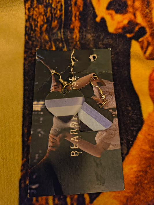 Demisexual earrings
