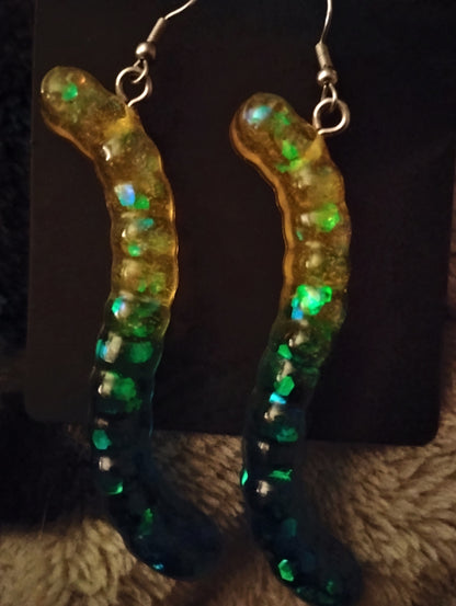 Resin gummy worms