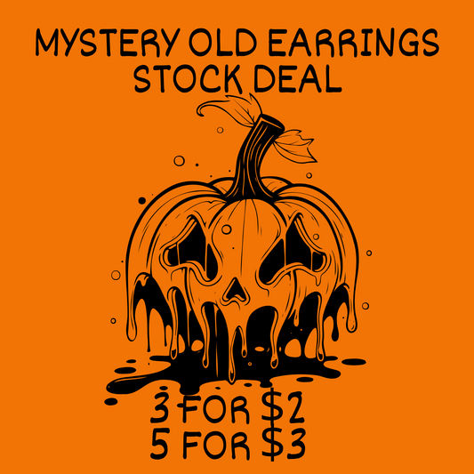 Mystery acrylic earrings