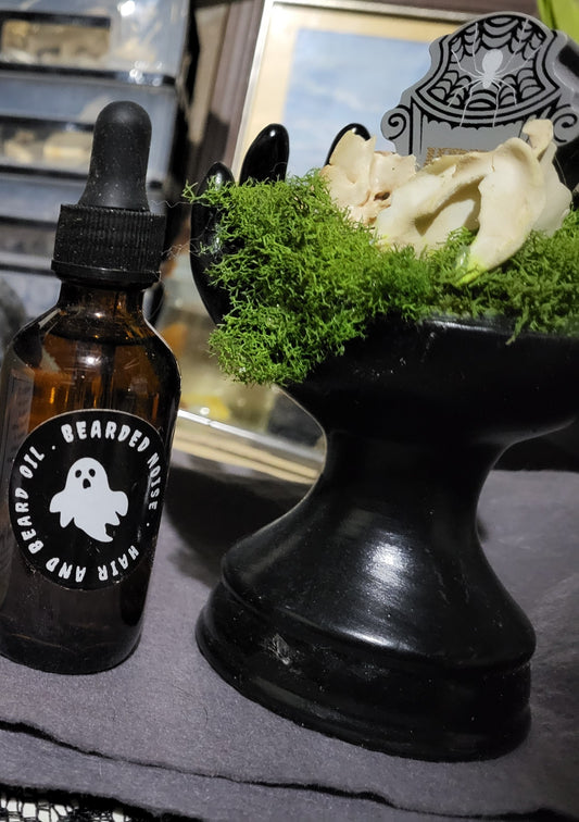 Beard and hair oil