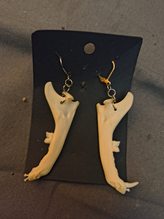 Coyote earrings