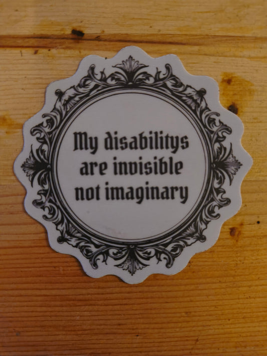 Invisible disability