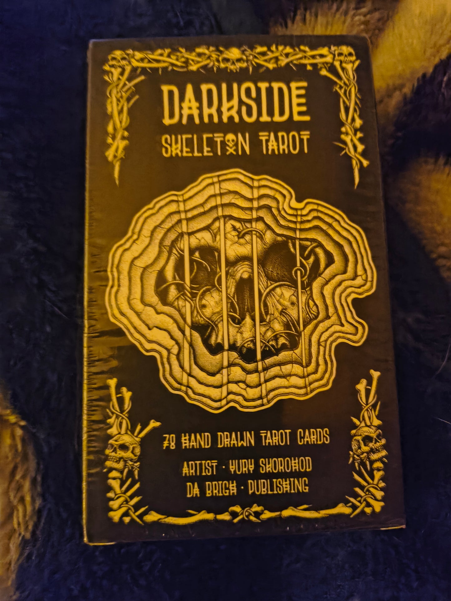 Darkside skeleton tarot