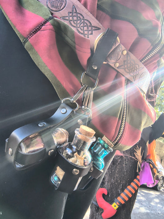 Alchemy potion bottles