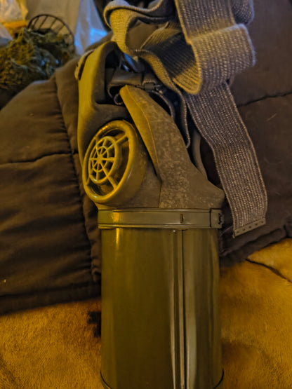 Antique gas mask